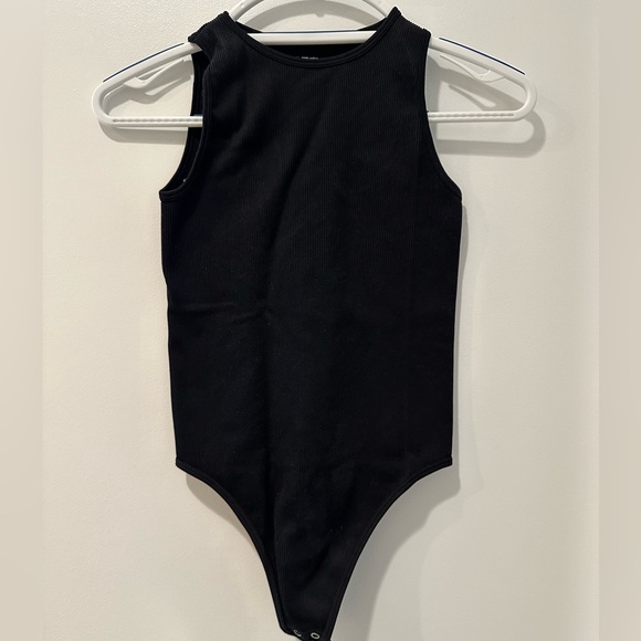 Black Tank Bodysuit - Picture 1 of 4